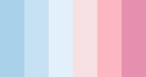 Candy Cotton, Hexadecimal Color, Cool Color Palette, Color Palette Challenge, Pink Color Schemes, Palette Art, Blue Palette, Color Palette Pink, Blue Color Schemes