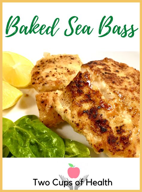 This Baked Sea Bass recipe is not only crispy delicious, but it’s also super easy and quick. From start to finish, it only takes 12 minutes. #foodie #yum Black Sea Bass Recipe, Sea Bass Recipes Healthy, Toni's Recipes, Cooking Sea Bass, Kfc Potato Wedges, Bass Recipes, Baked Sea Bass, Sea Bass Recipe, Bass Recipe