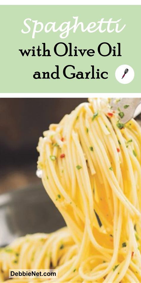 Light Pasta Sauce, Olive Oil Sauce, Garlic Spaghetti, Garlic And Olive Oil, Light Pasta, Pasta Side Dishes, Pasta Sides, Garlic Pasta, Pasta Dinners