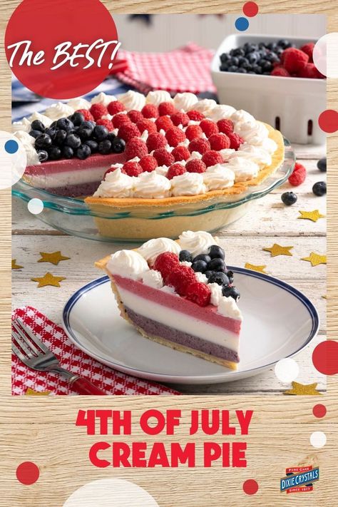 4th Of July Pie Recipes, 4th Of July Pie, Patriotic Pie, Patriotic Recipes, Blue Desserts, 4th Of July Desserts, Fruit Dessert, Chocolate Pies, Food Heaven