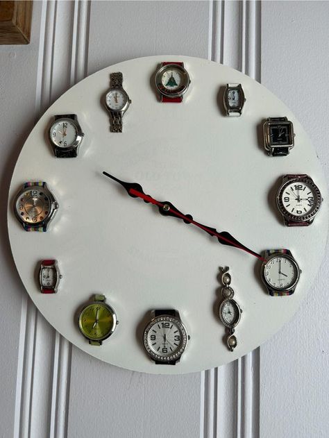 Repurpose + Upcycle = Inspiration | My collection of watches from when I was working | Facebook Repurpose Watches, Watch Upcycle, Old Watches Crafts Ideas, Upcycle Inspiration, Recycled Watch, Vintage Jewelry Ideas, Vintage Jewelry Crafts, Old Watches, Recycled Crafts