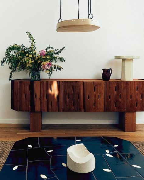 SEVENTH HOUSE GALLERY (@seventhhousegallery) | Instagram Giancarlo Valle, Console Styling, House Gallery, Apartment Life, Media Console, American Art, Console Table, Contemporary Design, Home Furnishings