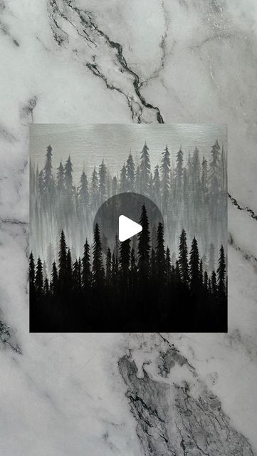 Forest Art Painting, Grey Forest, Painting Forest, Forest Art, Acrylic Painting, Art Painting, Forest, Grey, On Instagram