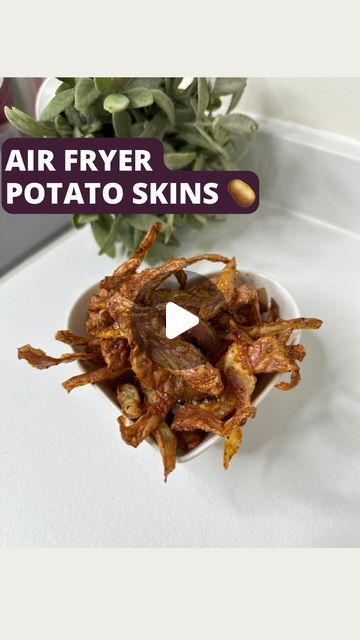 ONLINE COACH & FOOD HUNTER on Instagram: "AIR FRYER POTATO CRISPS 🥔

WOW! Have you tried the potato peel hack? They are so scrumptious and moreish! And the best bit - they are cheap as chips ;) I love snacking on them! 

The next time you chuck your potato peels away, then don’t! 
Instead, make this delicious, quick air fryer snack instead.
Full of fibre and a good source of potassium and magnesium.

▪️Smoked paprika
▪️Onion granules
▪️Garlic granules
▪️Oregano
▪️Salt & Pepper

Just add the above seasonings to your left over peelings, and spray with a little olive oil. Pop them in the air fryer until golden and crispy! Mine took around 10 minutes at 200c in my @ninjakitchenuk Flexidrawer.

Let me know what you think if you try them!" Air Fryer Potato, Oregano Salt, Snack Hacks, Food Hunter, Airfryer Recipes, Potato Crisps, Air Fryer Recipes Chicken, Food Snack, Potato Skins