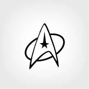 star trek                                                       … Enterprise Tattoo, Star Trek Drawings Easy, Star Trek Symbol, Star Trek Tattoo, Star Trek Party, Star Trek Logo, Star Trek Uniforms, Nerd Tattoo, Memorial Tattoo