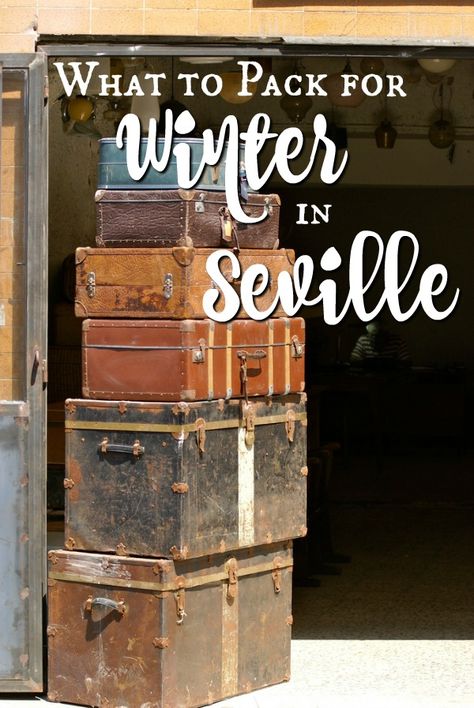 Worried on what to pack when going to Seville in the winter time? No worries, we've got you covered! Seville Spain Travel, Spain Winter, Spain Seville, Winter Packing List, Bad Time, Winter Packing, Ootd Fall, Seville Spain, Andalusia