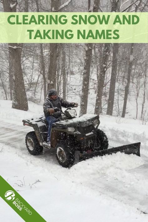 An ATV snow plow attachment is one of the fastest and most efficient ways to quickly clear snow. We have another article for blower attachments, but this one focuses exclusively on the best plows. Check it out. Atv Snow Plow, Atv Plow, Snow Season, Gardening Gear, Terrain Vehicle, Snow Removal, Snow Blower, All-terrain Vehicles, Snow Plow