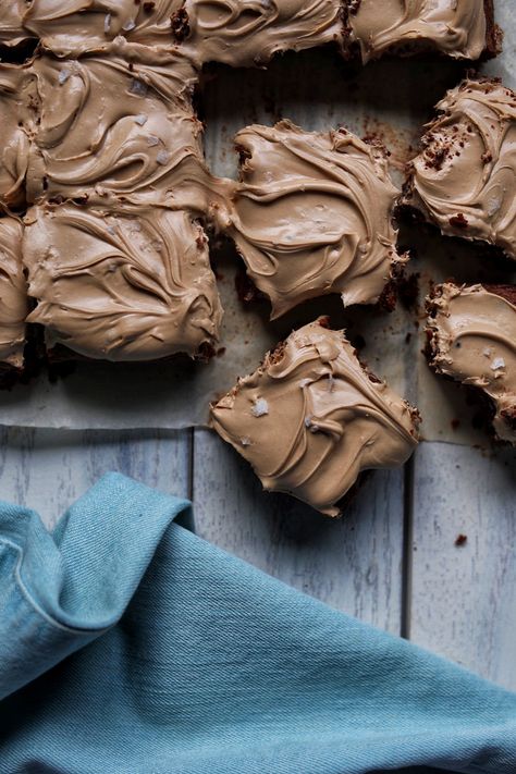 Super Moist Espresso Brownies with Mocha Frosting – SIMPLY BEAUTIFUL EATING Mocha Flavored Desserts, Espresso Brownies Recipe, Brownies With Icing, Espresso Frosting, Mocha Desserts, Mocha Brownies, Espresso Dessert, Espresso Brownies, Mocha Frosting