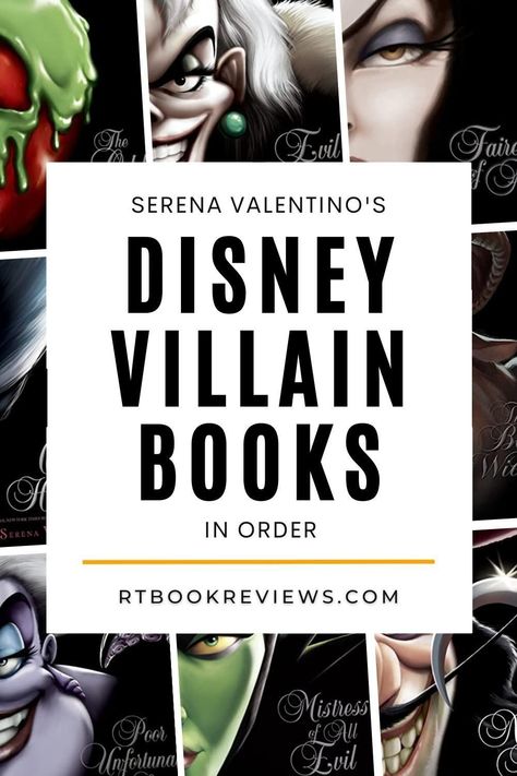 Looking for new books to read that are different? Get a glimpse into Disney's most iconic villains' backstories with Serena Valentino's Disney Villains book series. Tap to see this exciting book series in order of how to read the villain books. #bestbooks #fantasybookseries #disneyvillains #bookreviews Villain Books To Read, All Of Us Villains Book, Villain Books, Books About Villains, Books Where The Main Character Is The Villain, Books Where The Villain Is The Main Character, Serena Valentino, Serena Valentino Books, Serena Valentino Books Disney Villains