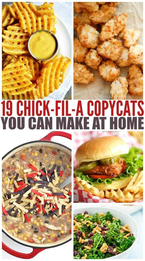 Chick Fil A Recipe Copycat, Chick Fil A Recipe, Restaurant Recipes Famous, Eat At Home, Drink Recipe Book, Copykat Recipes, Copycat Restaurant Recipes, Drive Through, Chick Fil A