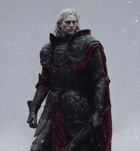 ArtStation - Knight in the snow, Dowoon Kim Valyrian Character Art, Targaryen Knight, Fantasy Knight Art, Targaryen Armor, Hot Knight, Knight Character Art, King Character Design, Echo Knight, Knight Rpg