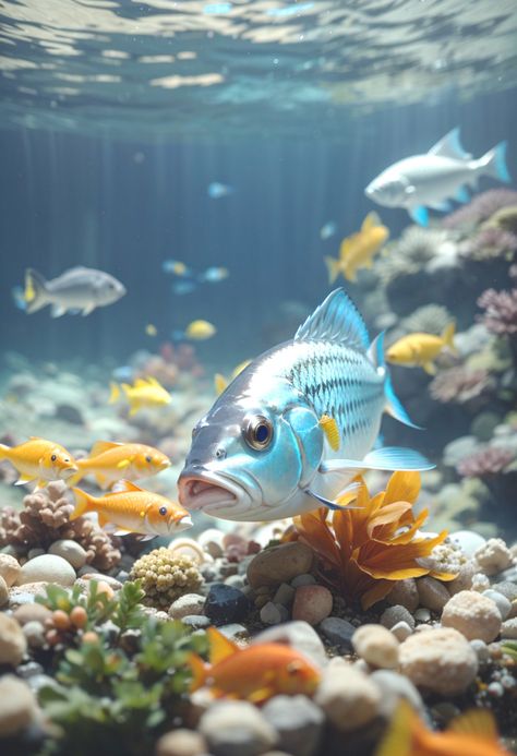 Beautiful fish Underwater with AI generated humanenhanced Background#pikbest#Photo Fish Under Water, Horizontal Photography, Photography Underwater, Underwater Background, Fish Underwater, Background Photo, Beautiful Fish, Under Water, Photo Design