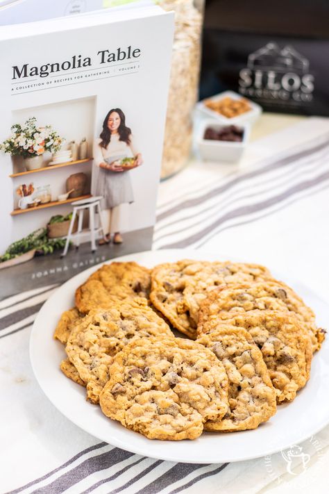 From Volume 2 of Joanna Gaines' cookbook, these Magnolia Table Silo Cookies are not only outrageously good, they are full of memories for our family! Magnolia Table Volume 2 Recipes, Johanna Gaines Recipes, Magnolia Kitchen Recipes, Magnolia Kitchens, Silo Cookies, Gains Recipes, Magnolia Recipes, Magnolia Table Recipes, Joanne Gaines