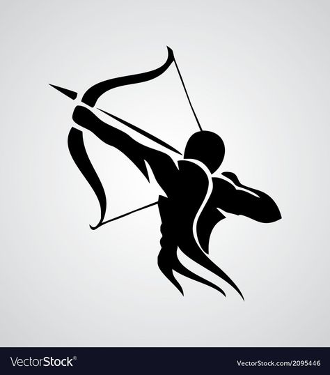 Sagitarius Tattoo Ideas Sagittarius Men, Sagaterious Tattoos, Sagittarius Drawing Art, Sagittarius Drawing, Aadivasi Name Logo, Sagittarius Design, Archery Tattoo, Archer Tattoo, Art Tattoo Ideas