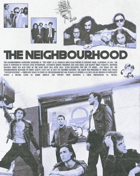 Dream Ivory Poster, The Nbhd Poster Vintage, Room Posters The Neighborhood, 8.5x11 Poster, The Neighborhood Aesthetic Poster, Pics To Put On Your Wall, Aesthetic Things To Print Out, The Neighbourhood Poster Vintage, The Neighborhood Posters