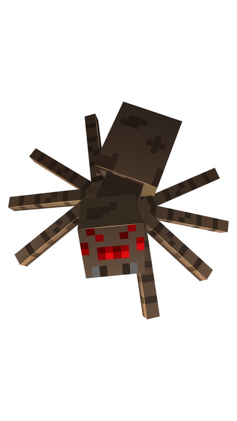 A spider is a common neutral mob that has the unique ability to climb walls and is now available in our Minecraft sticker!. Spider Minecraft, Simple Sandbox, Minecraft Cave, Minecraft Png, Minecraft Spider, Spider Sticker, Minecraft Stickers, Minecraft Drawings, Luke 9