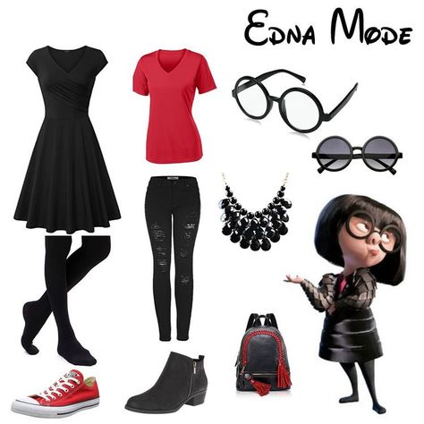 Casual Halloween Costumes, Princess Items, Pixar Fest, Bounding Outfits, Meme Costume, Movie Character Costumes, Spirit Week Outfits, Avengers Outfits, Edna Mode