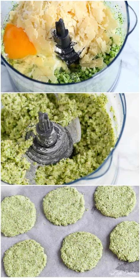 Broccoli Patties, Broccoli Parmesan, Crispy Broccoli, Veggie Fritters, Broccoli Fritters, Parmesan Broccoli, Cauliflower Fritters, Cafe Delites, Fritter Recipes