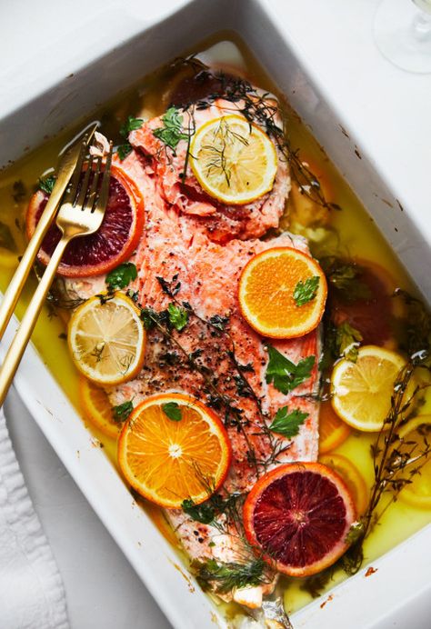 Roast Dinner Ideas, Summer Roast, Citrus Salmon, Healthy Summer Dinner Recipes, Salmon Seasoning, Healthy Summer Dinners, Meat Dinners, Summer Recipes Dinner, Valentine Dinner