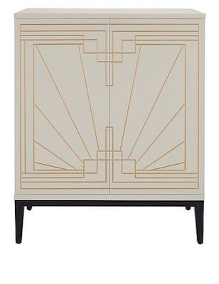 Art Deco-style Carraway drinks cabinet from Marks & Spencer Art Deco Desen, Arte Art Deco, Art Deco Cabinet, Art Deco Inspiration, Motif Art Deco, Art Deco Decor, Deco Decor, Shabby Chic Pink, Art Deco Home