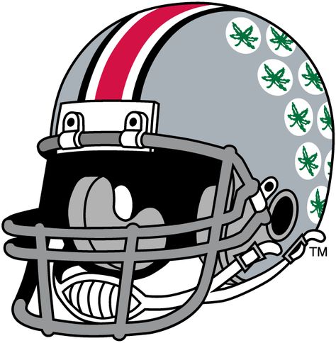 Ohio State Buckeyes Helmet Logo (1968) - Ohio State Football Helmet, Ohio State Helmet, Osu Sweatshirt, Osu Buckeyes Football, Ohio State Logo, Black Pool, Buckeye Nation, Ohio State Buckeyes Football, Osu Buckeyes