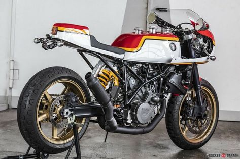 KTM 990 Superduke R Cafe Racer - RocketGarage - Cafe Racer Magazine Ktm Cafe Racer, Cafe Racer Magazine, Cafe Racer, Fuel, Track, Cafe, Magazine