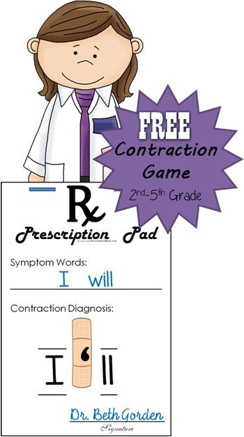 FREE Band Aid Contraction Game - this is such a fun educational game to help 2nd grade, 3rd grade, 4th grade, and 5th grade students practice contractions. Perfect for centers, homeschool, extra practice at home or for summer learning language arts. Sentence Surgery, Phonics Stations, Contraction Surgery, Teaching Contractions, Alpha Phonics, Contraction Games, Contractions Activities, Antonyms Activities, 123 Homeschool 4 Me