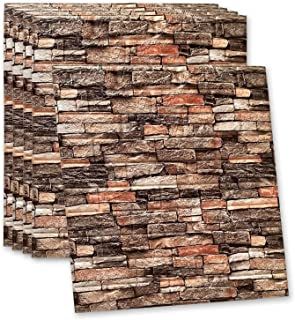 Amazon.com : Faux Stone Wall Panel Natural Rock Wall, Faux Rock Panels, Diy Faux Rocks, Faux Rock Walls, Faux Stone Wall Panels, Faux Brick Wall, Brick Wall Tiles, Faux Stone Walls, Flexible Wood