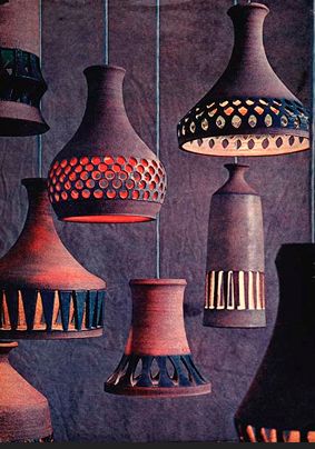 Mark Van Der Voort Miernicki, ceramic pendant lamps. Pottery Lamp, Tanah Liat, Keramik Design, Deco Luminaire, Ceramic Light, Pottery Classes, Ceramics Projects, Ceramic Pendant, Cool Ideas