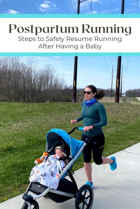 Postpartum Running: How to Safely Resume Running Postpartum Running, Triple Stroller, Running With Stroller, Running Pace, Mother Runner, Running Plan, Strength Training Program, Marathon Training Plan, Running For Beginners