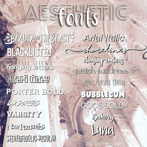 💎Aesthetic Fonts💎 Aesthetic fonts Font fonts #font #fonts #aestheticfonts 8.797 Cute Google Slides Fonts, Aesthetic Fonts On Google Slides, Cute Fonts For Google Docs, Cool Fonts On Google Docs, Google Doc Fonts Aesthetic, Aesthetic Fonts On Google Docs, Aesthetic Google Doc Fonts, Preppy Fonts On Google Docs, Aesthetic Fonts Google Slides