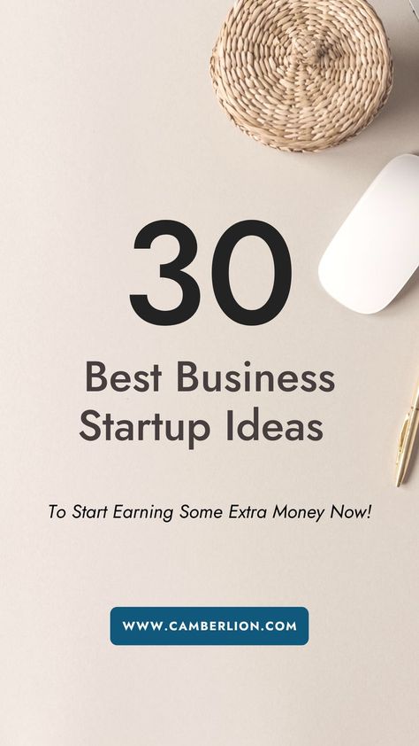 30 Best Business Startup Ideas Best Bussines Ideas 2022, Businesses To Start In 2024, Start Up Ideas, Business Startup Ideas, Innovative Business Ideas, Creative Business Ideas, Business Ideas For Students, New Job Quotes, Company Ideas