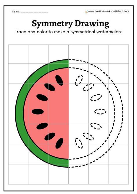 Symmetry drawing worksheets for Grade 1 - creativeworksheetshub Symmetry Grade 1, Drawing Worksheets For Class 1, Symmetry Worksheets Grade 1, Symmetry Drawing Worksheets, Drawing Worksheets, Symmetry Activities, Worksheets For Grade 1, Symmetry Worksheets, Kindergarten Drawing