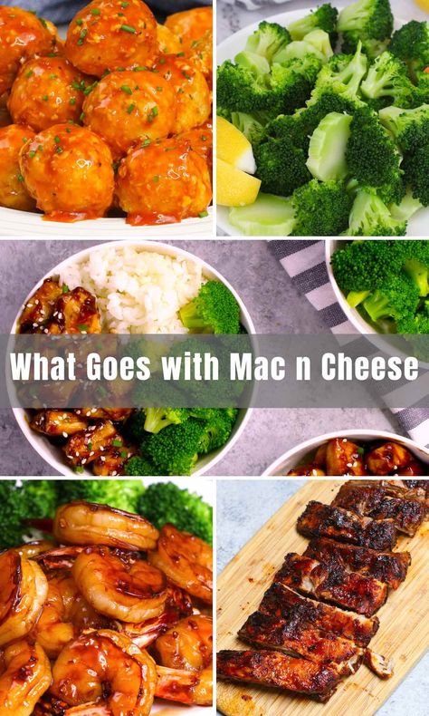 What Goes with Mac and Cheese (15 Best Side Dishes to Eat with Mac n Cheese) Dinner With Mac And Cheese Side, Sides With Mac And Cheese, Dinner Ideas With Mac And Cheese, Side Dishes For Mac And Cheese, Air Fryer Tortilla Chips, Beef Mac And Cheese, Air Fryer Tortilla, Make Mac And Cheese, Making Mac And Cheese