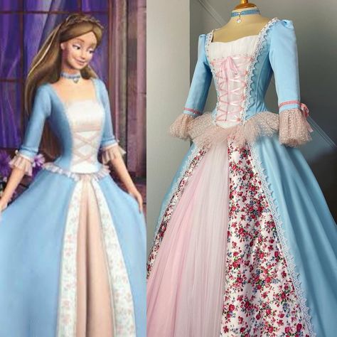 Anastasia Lion (@anastasia_lion_art) posted on Instagram: “Erika dress💘750$💘 made to measure, available to order #dreamdress #dress #weddingdress #weddinggown #gown #cosplay #cosplaycostume #barbie…” • Apr 27, 2022 at 12:06pm UTC Disney Costumes For Women, Types Of Dresses Styles, Movie Fashion Outfits, Barbie Cosplay, Kitchens Design, Princess And The Pauper, Barbie Costume, Princess Cosplay, Disney Bound Outfits