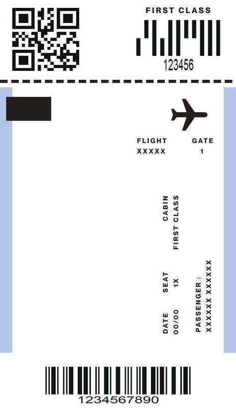 Template Tiket, Ticket Design, Airplane Tickets, Ticket Template, Seni Dan Kraf, Flight Ticket, Good Notes, Weeding, Travel Journal