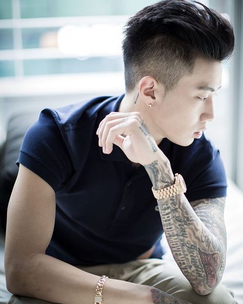 Click the link in our bio or click the link below for our version of the Jay… Asian Man Haircut, Korean Men Hairstyle, Asian Haircut, Asian Men Hairstyle, Stylish Haircuts, Japanese Hairstyle, Trendy Haircuts, Undercut Hairstyles, Jay Park