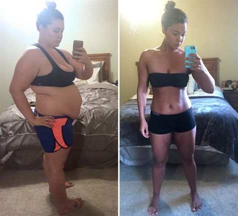 Justine McCabe before and after weight loss 200 Pounds, Stubborn Belly Fat, Lose Belly, Lose Belly Fat, Belly Fat, Fat Burning, Fat Loss, Split