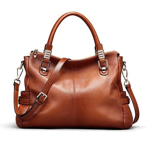 leather bags Womens Messenger Bag, Fall Handbags, Genuine Leather Totes, Satchel Tote Bag, Genuine Leather Purse, Leather Shoulder Handbags, Top Handle Handbags, Vestidos Vintage, Satchel Tote