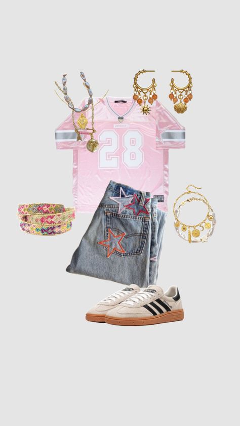 Jersey Pink, Outfit Inspo Casual, Casual Preppy Outfits, Accessories Bag, Trendy Outfits For Teens, Life Funny, Going Viral, Cute Preppy Outfits, Adidas White