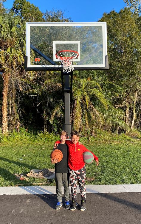 Check out this new Goalrilla CV72 Basketball Goal we Just installed! This basketball goal adjusts hight so that anyone in the family can SLAM DUNK! If you are looking for a basketball goal but aren't sure where to start, stop down to our showroom and test dunk before you invest! Our PLAY experts are here to help! #PlaygroundKing #GoarillaHoops #TampaFL Basketball Goal, Basketball Goals, Basketball Hoops, A Basketball, Slam Dunk, The Family, Showroom, To Start, Basketball