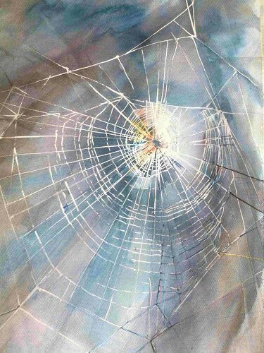 Art Decor Living Room, Spider Costume, Homemade Halloween Decorations, Art Journal Techniques, Fairytale Illustration, Water Colors, Abstract Photography, Spiders, Spider Web