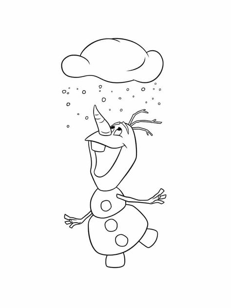 https://kidipaint.com/coloring-pages/disney/snowman-13/ Check more at https://kidipaint.com/coloring-pages/disney/snowman-13/?utm_source=pinterest Coloring Pages Frozen, Cloud Coloring Page, Olaf Coloring Pages, Disney Snowman, Snow Clouds, Page Ideas, Growth Chart, Olaf, Repurpose