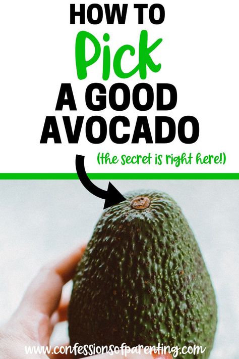 How To Pick A Good Avocado, How To Pick An Avocado, How To Pick Avocado, Cut Avocado, Vinegar Hacks, Chipotle Guacamole, How To Ripen Avocados, Yummy Vegetables, Guacamole Ingredients