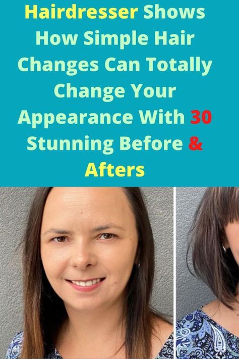 Change Your Appearance, Fine Hair Cuts, Long Fine Hair, Fine Flat Hair, Before And After Haircut, Fine Straight Hair, Simple Hair, Flat Hair, Summer Hairstyles For Medium Hair