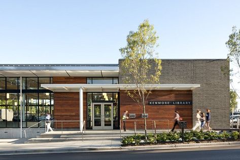 Public Library Design, Library Building, Commercial Design Exterior, Retail Architecture, Library Architecture, Modern Library, Clinic Design, Library Design, Building Exterior