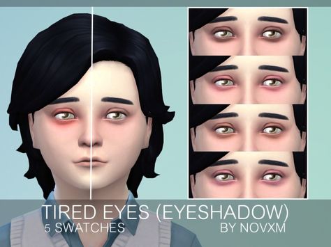 A light and natural eye shadow. Goes well on both gender :) Found in TSR Category 'Sims 4 Female Eyeshadow' Sims 4 Cc Under Eye Bags, Ts4 Cc Eye Bags, Eye Bag Cc Sims 4, Sims 4 Cc Lazy Eye, Ts4 Eye Bags, Sims 4 Cc Tired Eyes, Sims 4 Eye Bags Cc, Eye Bags Sims 4 Cc, Tired Eyes Makeup Tutorials