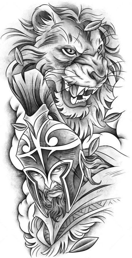 Leg Sleeve Tattoo Male Design, Miracle Tattoo, Memorial Tattoo Ideas, Trishul Tattoo Designs, All Seeing Eye Tattoo, Shin Tattoo, Half Sleeve Tattoos Drawings, Lion Head Tattoos, Egypt Tattoo