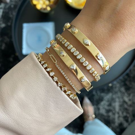 Luxury bracelet stack