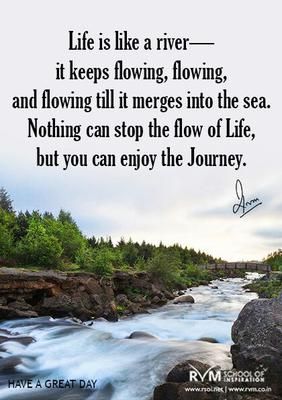 Life Reflection Quotes, River Quotes, Water Quotes, Sacred Water, Flow Of Life, Reflection Quotes, Bad Thoughts, Bible Quotes Wallpaper, Enjoy The Journey